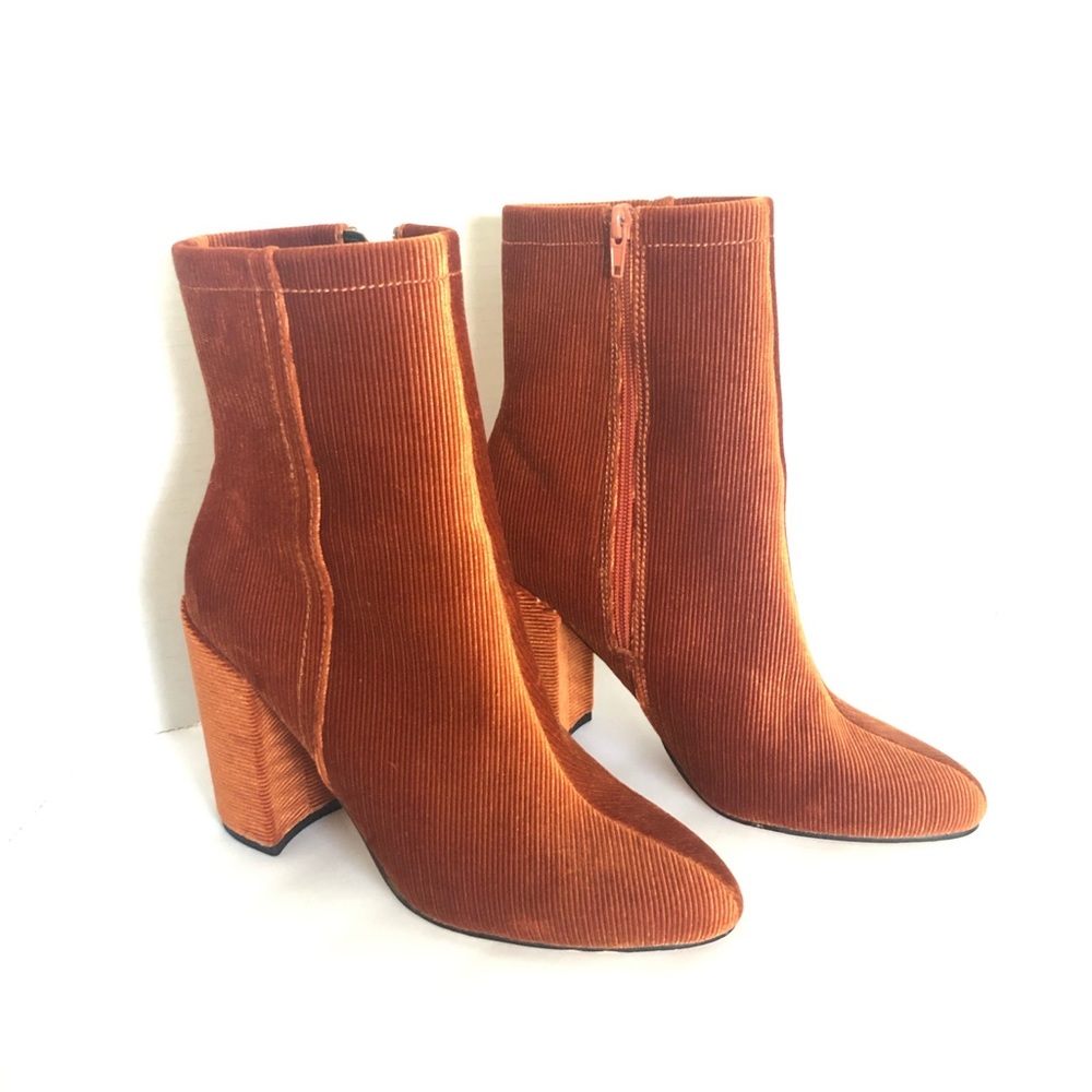 Orange Forever 21 boots
